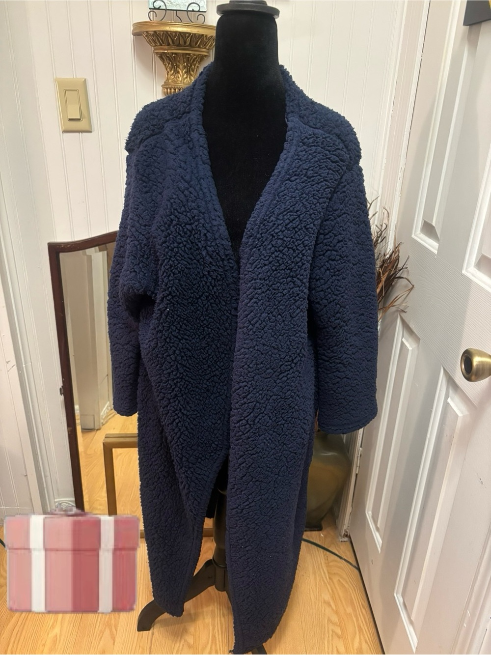 Blue Teddy Coat